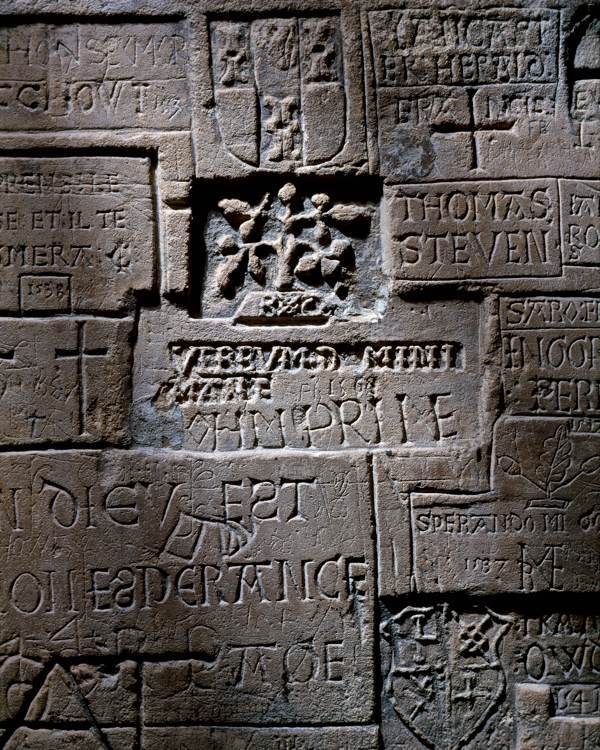 grafiti torre de londres celdas siglo xvi